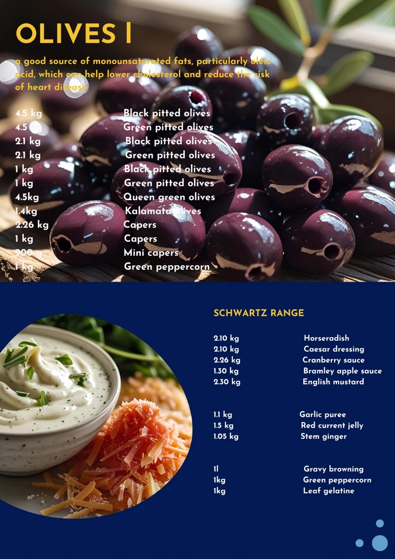 Dairy Products Catalog